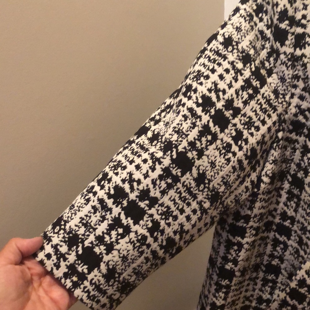 Cropped Houndstooth Jacket - image 4